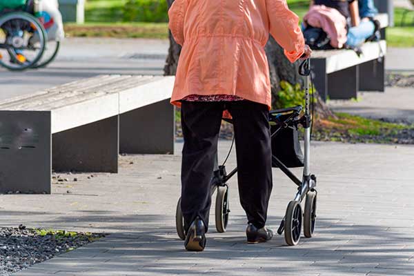 Rollator available from Blessed Rental Inc.